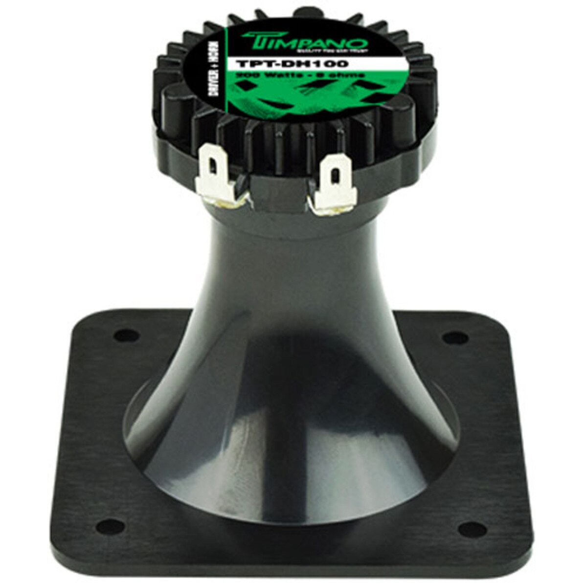 Timpano Audio TPTDH100 1" Neodymium Horn Loaded Bullet Tweeter 8 Ohm